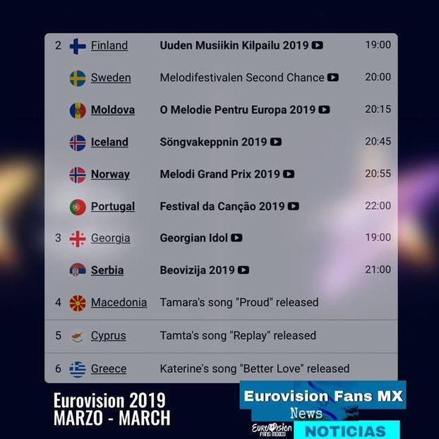 Eurovision 2018 - 2018 Eurovision Song Contest Part 12