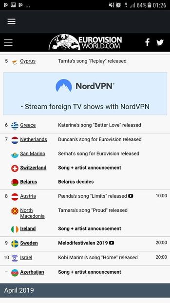 Eurovision 2018 - 2018 Eurovision Song Contest Part 13