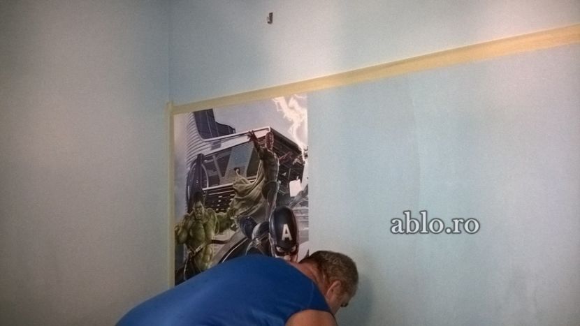 Montaj fototapet Bucuresti, Ilfov, ABLO (186) - Montaj fototapet de copii in Bucuresti si Ilfov