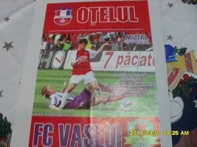 Otelul Galati FC Vaslui 2007-2008 Program Meci - Otelul Galati Istorie Part 1