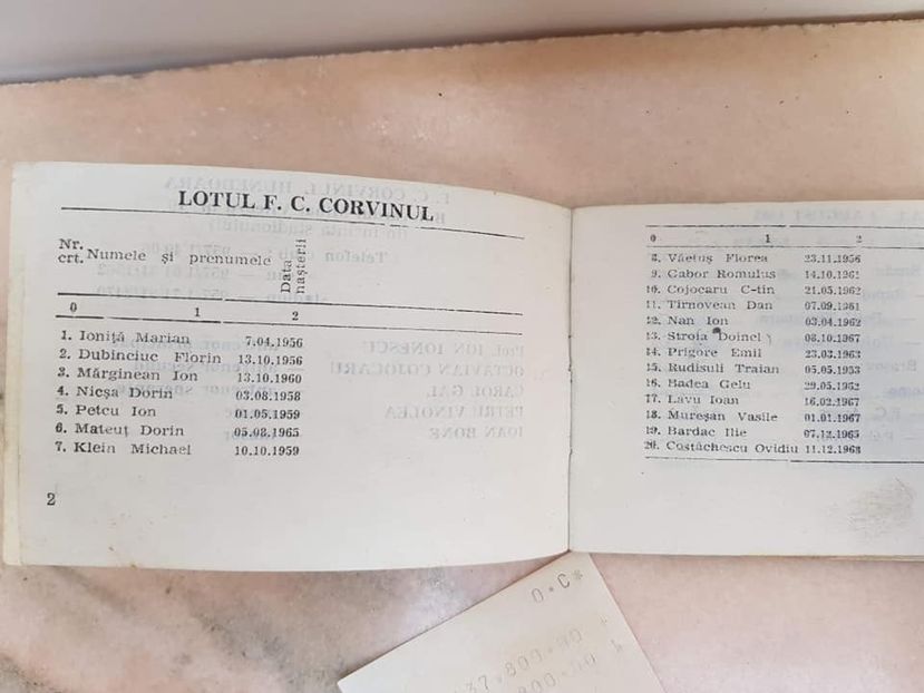 Corvinul Hunedoara 1985-1986 - Dunarea Galati Istorie Part 2