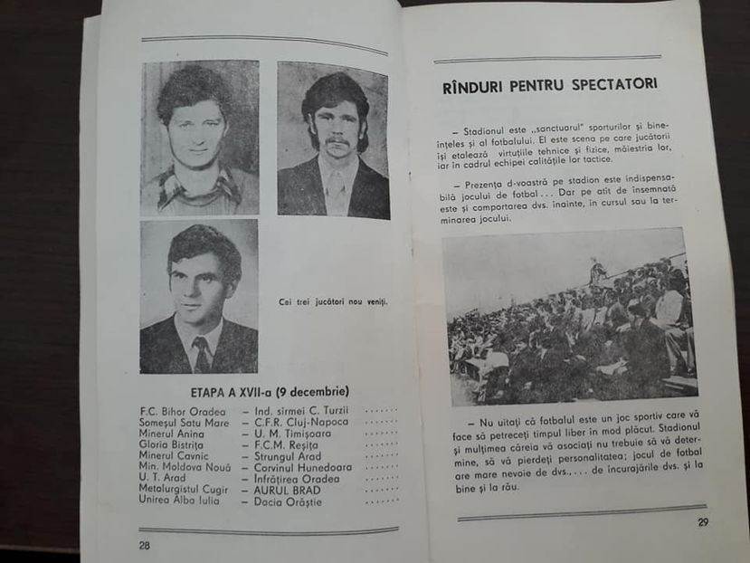 Aurul Brad 1979 - Dunarea Galati Istorie Part 2