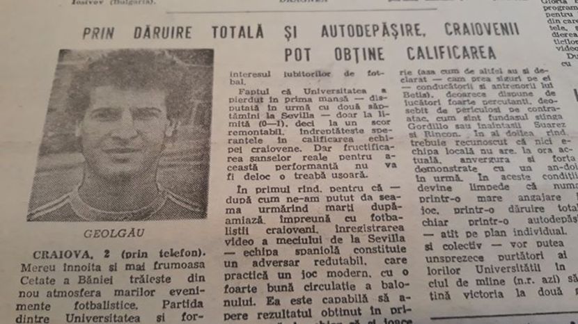 Ziare Sport - Dunarea Galati Istorie Part 2