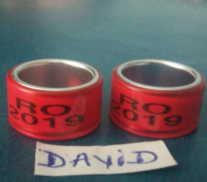 2019-10 mm....-1 leu - Inele porumbei 2019 de vanzare