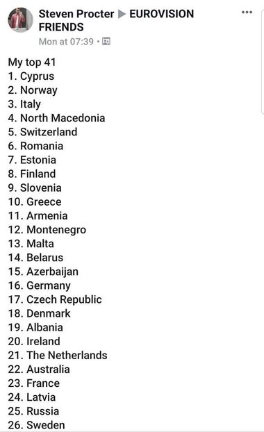 Eurovision 2018 - 2018 Eurovision Song Contest Part 13