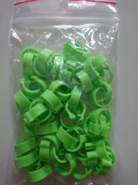 PLK CLEME RECUNOASTERE VERDE DESCHIS FLUORESCENT 8X5 MM 50 BUC 8 RON - ACCESORII PORUMBEI