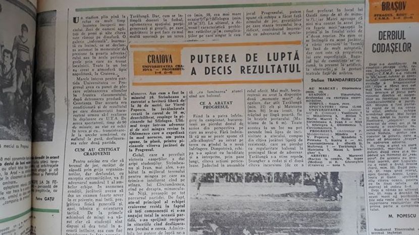 Reviste Fotbal - Dunarea Galati Istorie Part 2