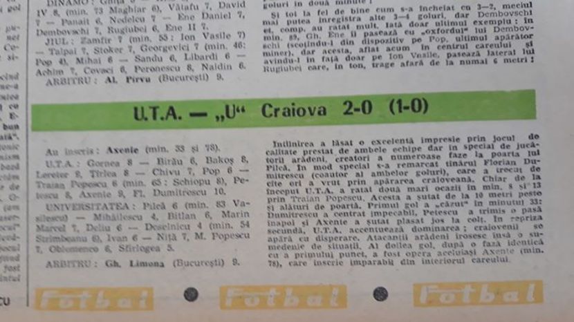 Reviste Fotbal - Dunarea Galati Istorie Part 2