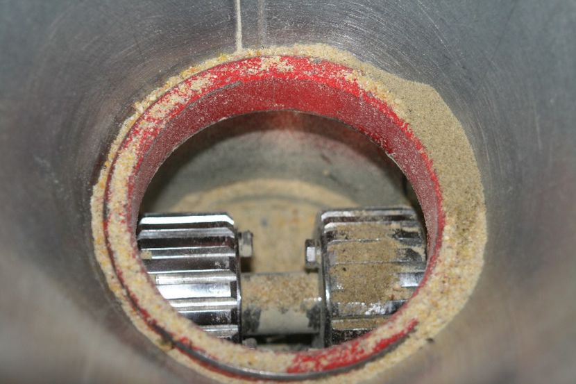 Matrița 120mm , granula de 3mm Motor 2,2 kw/900 rot/min. - Granulator furaje