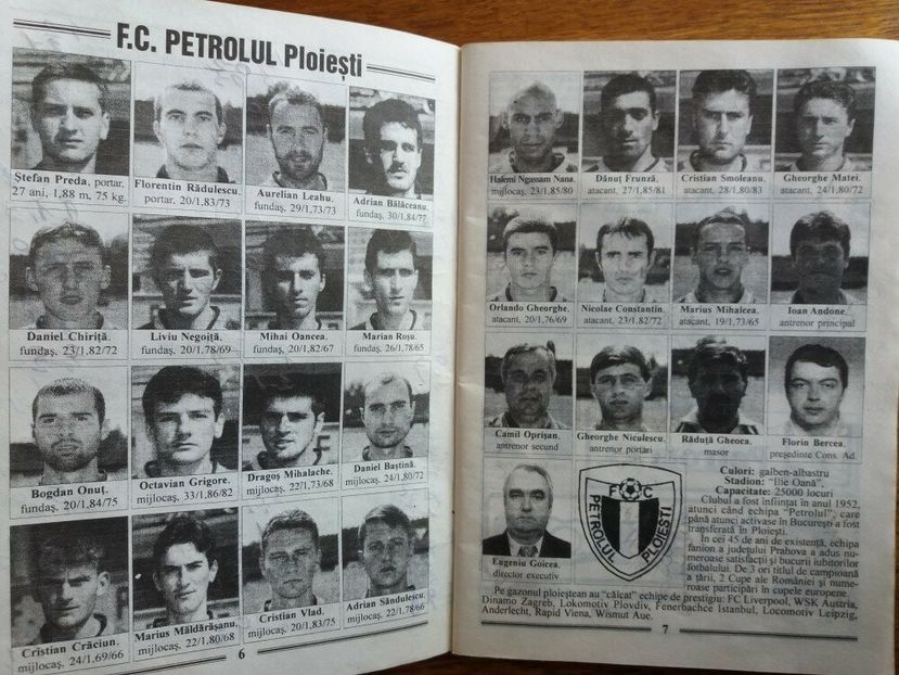 Prahova Fotbalistica 1997-1998 - Dunarea Galati Istorie Part 2