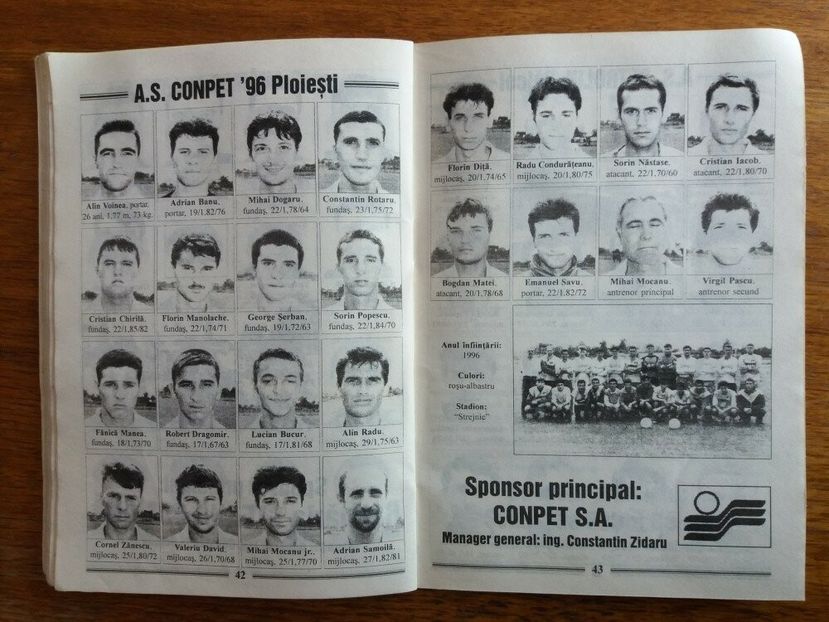 Prahova Fotbalistica 1997-1998 - Dunarea Galati Istorie Part 2