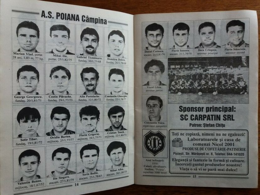 Prahova Fotbalistica 1997-1998 - Dunarea Galati Istorie Part 2