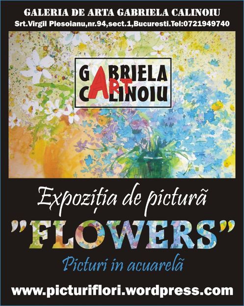 flori_40x50cm_150 - Galeria de arta Gabriela Calinoiu
