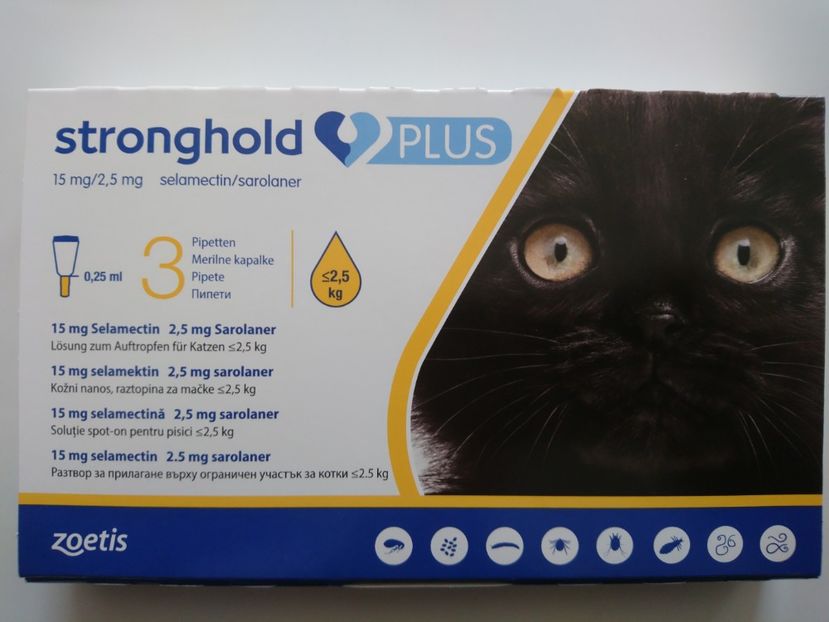 STRONGHOLD PLUS 15 MG SUB 2 KG SI 500 G 48 RON - STRONGHOLD PLUS 15 MG SUB 2 KG SI 500 G - 48 RON