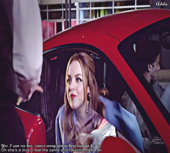 - *Râde, iar roșie ca floarea de mac. Merge cu el de mână și adaugă în timp ce pleacă* - SO2xE05 Some ll say its a reverse