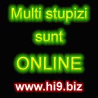 Multi stupizi sunt online