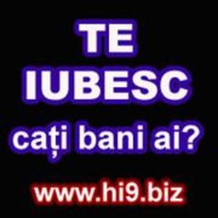 te iubesc cati bani ai - Avatare