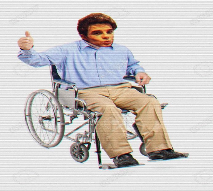 》Păi, doar cât o să fiu invalid o s-o mai fac...*Râde și o ciupește* Te-am speriat?! =)))) - SO2xE06 Welcome to the jungle
