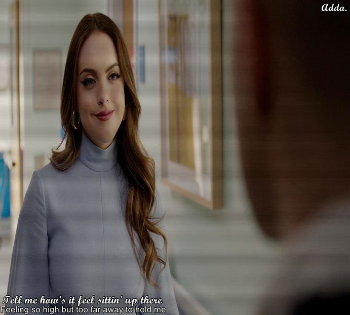 》*îi zâmbește Kristinei apoi se uită la Grant și din nou la Kris* Eu o să stau aici, primul - SO2xE08 So would u be my baby