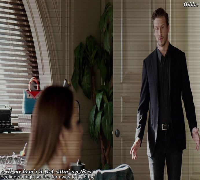 》Pentru tine, pentru cine altcineva? Lui Grant îi dau p. direct la nas.... =)))))))))))))))*îl - SO2xE08 So would u be my baby