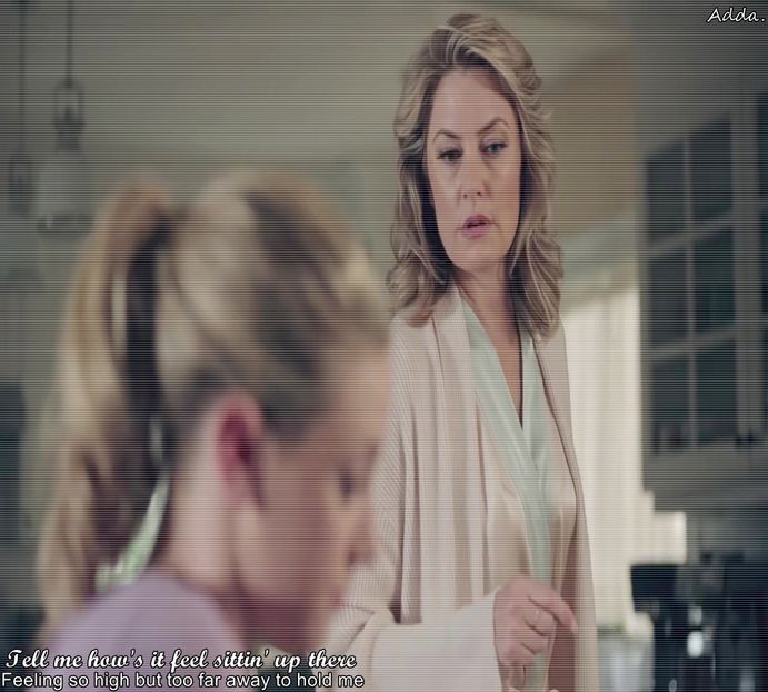 》Poate om fi, cine știe. *Se oprește și face ochii mari* De fapt, nu, că ar însemna că e - SO2xE10 All the things she said