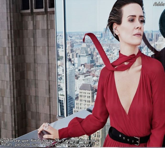 》*ridică o sprânceană* Așa ca de adio sau de bun venit? =))))))))))))))))). - SO2xE10 All the things she said