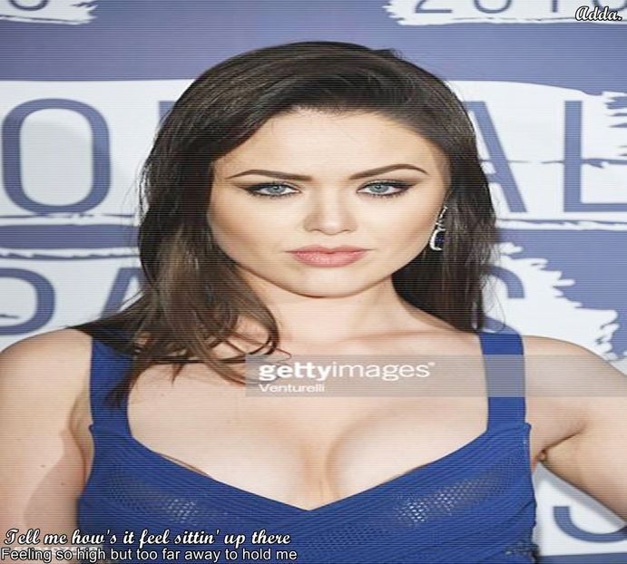 - Pai ma enervezi!! =)))))). *o spune tot privind spre TV* Iti place ca stau - SO2xE10 All the things she said