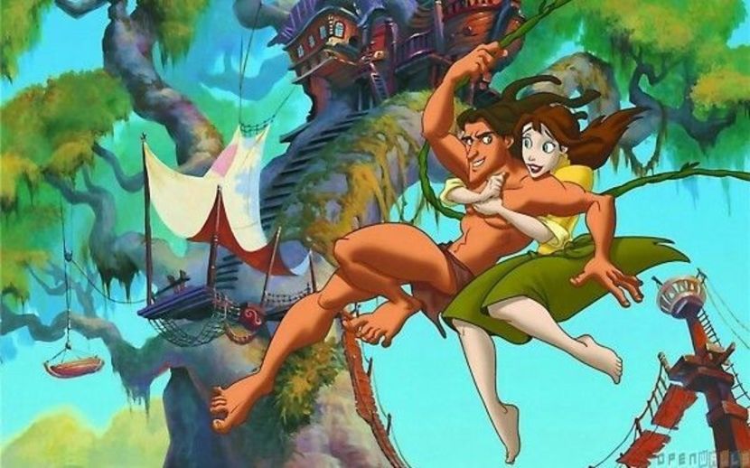 Tarzan And Jane ❤️❤️❤️❤️❤️ - DESENE CLASICE