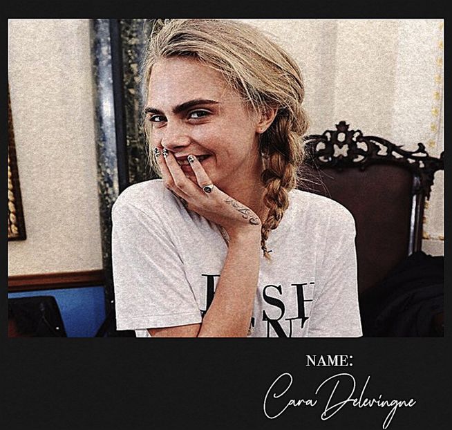 2ndStory✧7Jan2018▐ CaraDelevingne. - 00x keep the calm before the storm