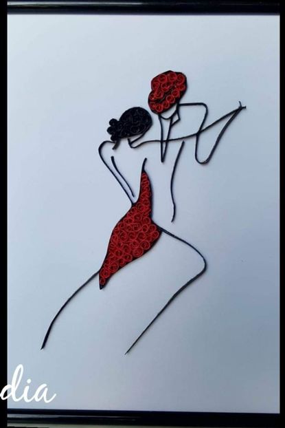  - 5 quilling- tablouri
