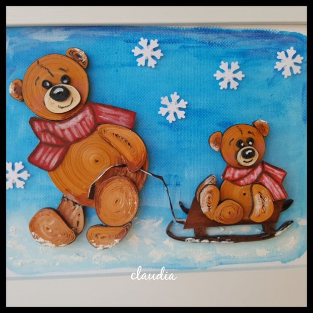  - 5 quilling- tablouri