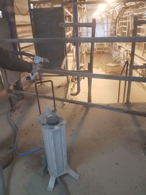  - Instalație de sablare controlată mobilă profesională