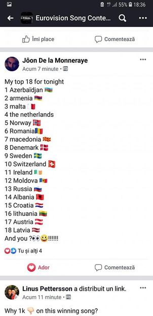 Eurovision 2018 - 2018 Eurovision Song Contest Part 17