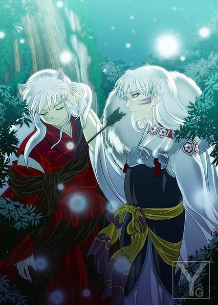 e582a9934479856498114c324e41df11 - Sesshomaru And Inuyasha