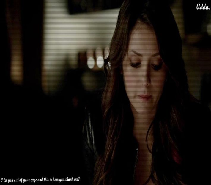 》*Acuma face ea jocul de-a fi mută și nu spune nimic, stă cu spatele și-și toarnă niște JD - here - episode 53 - done