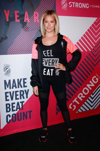  - Ashley Tisdale la STRONG by Zumba Second Anniversary at Milk Gallery in New York City New York