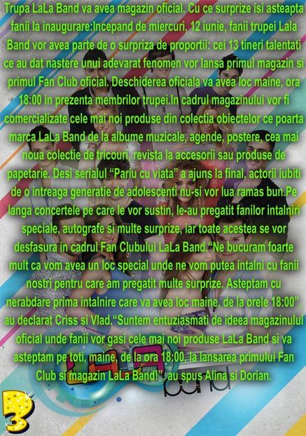 Reviste cu LaLa Band 480 - Revistele La La Band