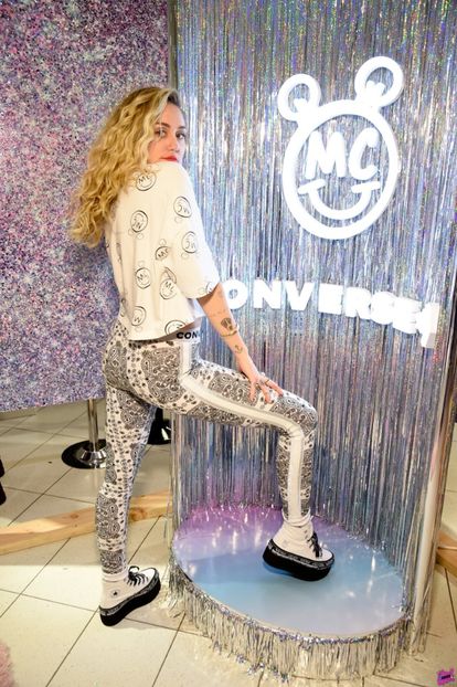  - Miley Cyrus la X Converse Collection Launch at The Grove in Los Angeles