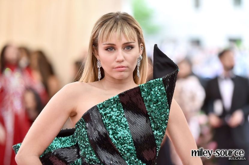  - Miley Cyrus la MET Gala at the Metropolitan Museum of Art in New York City Arrivals 2019
