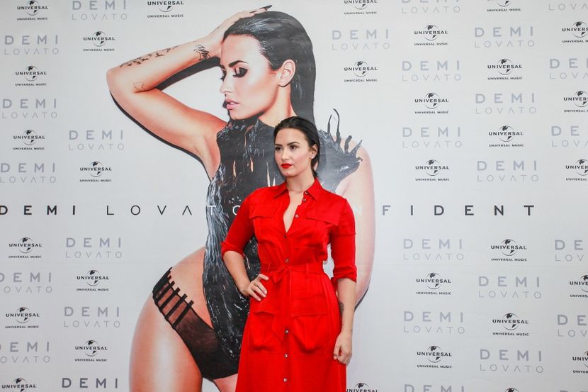  - Demi Lovato la PRESS CONFERENCE IN SAO PAULO BRAZIL