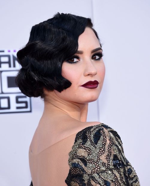  - Demi Lovato la AMERICAN MUSIC AWARDS AT MICROSOFT THEATER IN LOS ANGELES CA