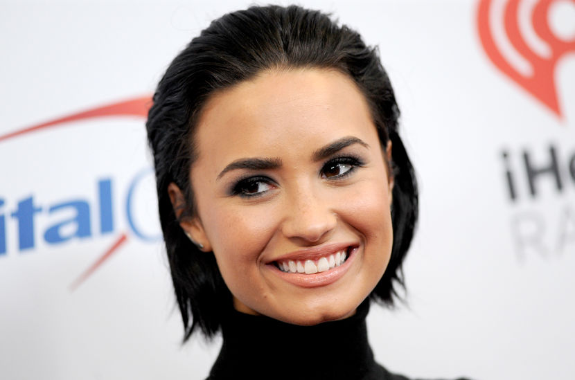  - Demi Lovato la Z100 JINGLE BALL AT MADISON SQUARE GARDEN IN NEW YORK