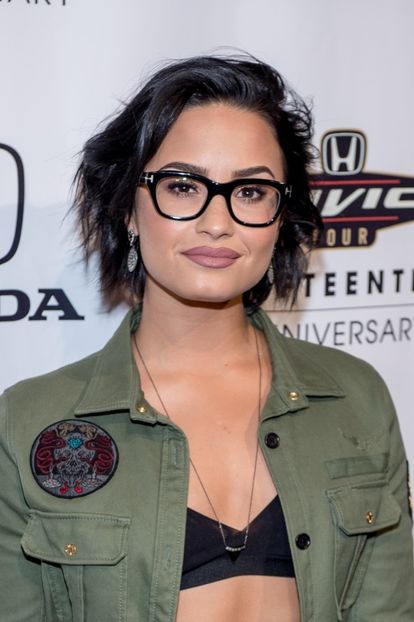  - Demi Lovato la 2016 HONDA CIVIC TOUR ARTISTS ANNOUNCEMENT IN NEW YORK