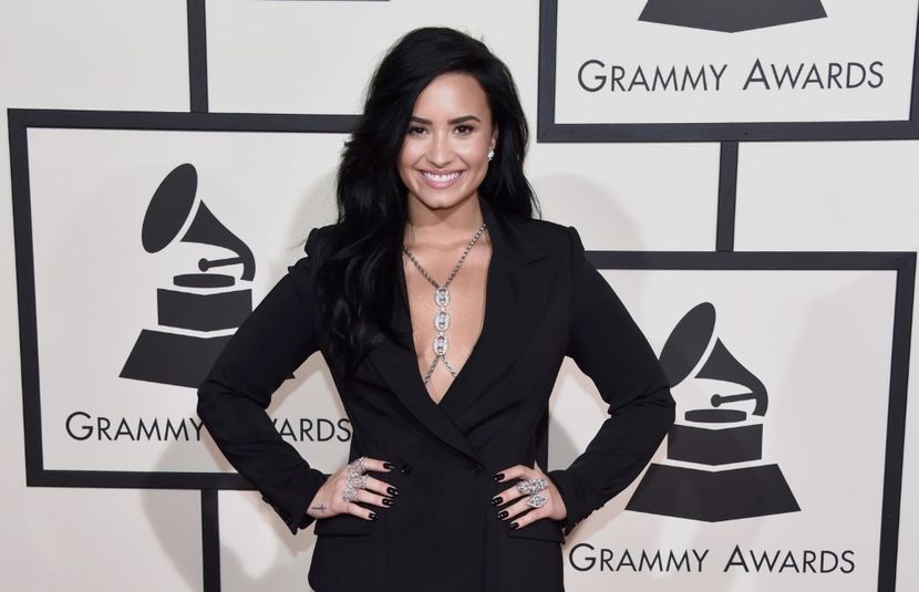 GettyImages-510457568_master - Demi Lovato la 2016 THE 58TH GRAMMY AWARDS AT STAPLES CENTER IN LOS ANGELES CA
