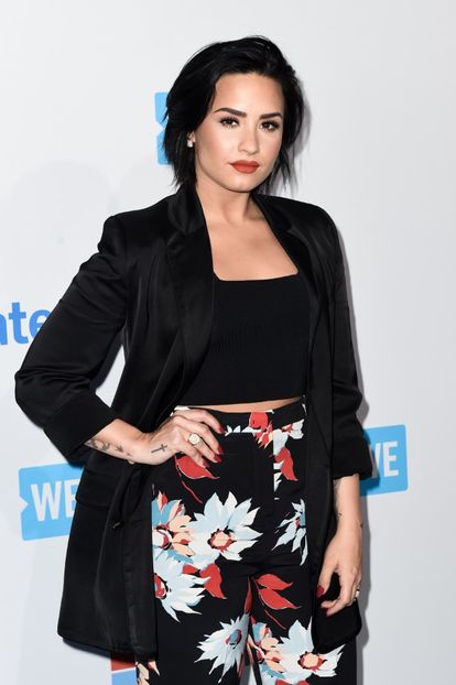 GettyImages-519641188_master - Demi Lovato la WEDAY CALIFORNIA AT THE FORUM IN INGLEWOOD CA 2016