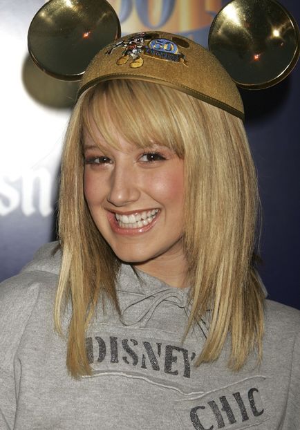  - Ashley Tisdale la Disneyland s 50th anniversary Happiest Homecoming on Earth celebration at Disneyla