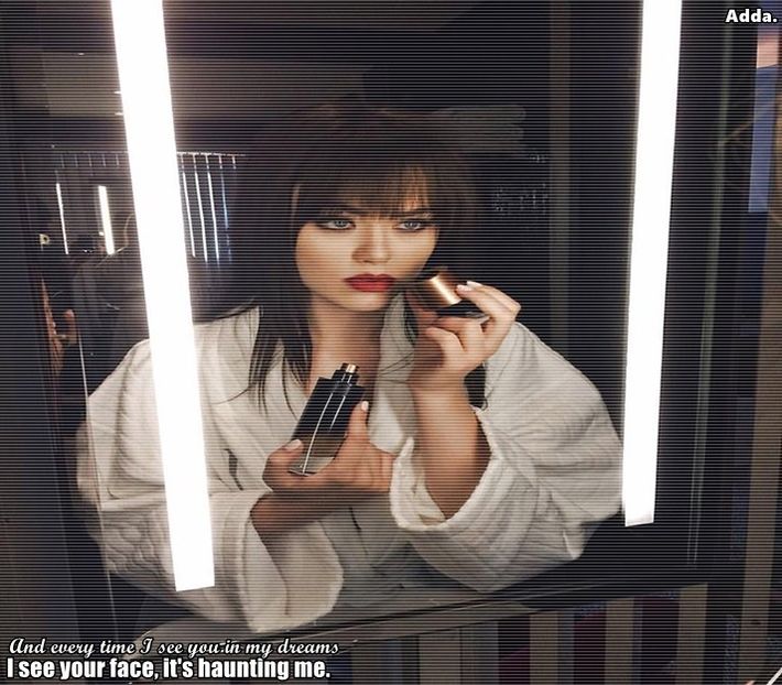 - *Se duce la oglindă și se fardează* O să tac toată seara dacă mai zici așa... =)))))))))))))))) - SO3xE03 And I find it kinda funny