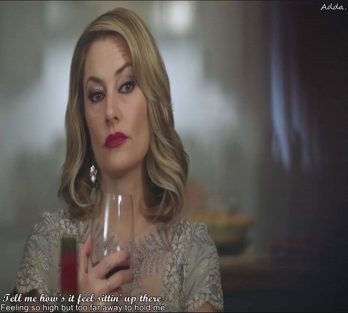 - *se uită ip la ea, vrând să mai zică ceva dar se oprește și mănâncă - SO3xE04 And I find it kinda sad