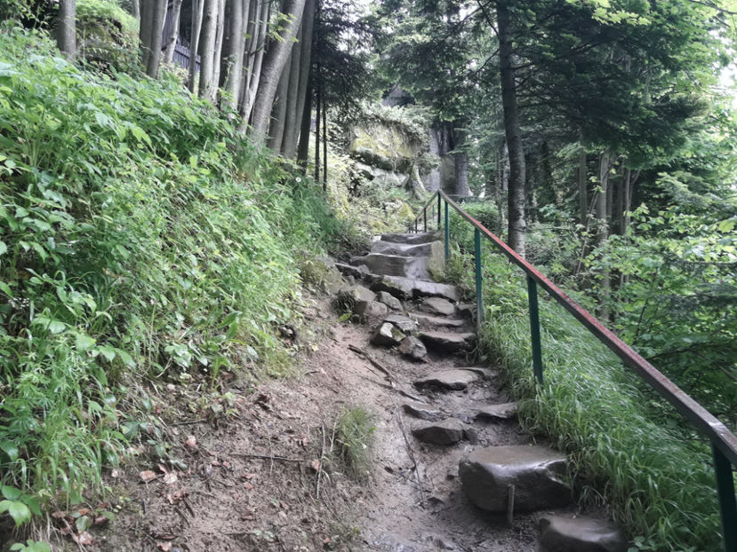 Spre Peștera Cuvioasei Teodora. - Vacanța 2019 1