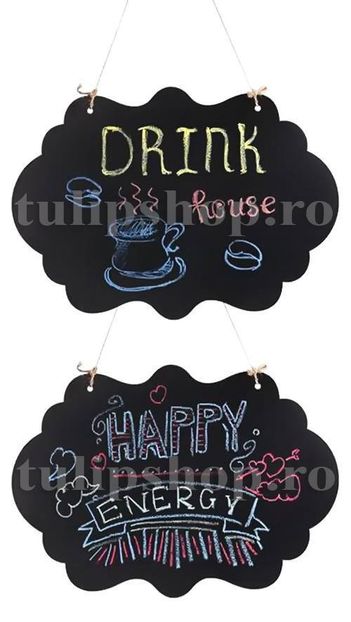 Tabla de scris decorativa Norisor 32x25cm - Etichete decorative